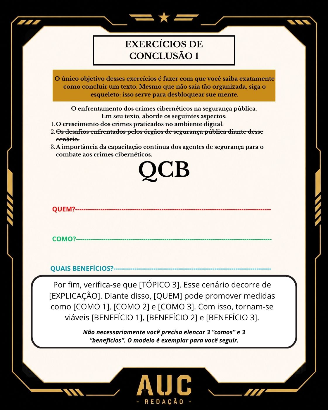 Exercícios Cebraspe
